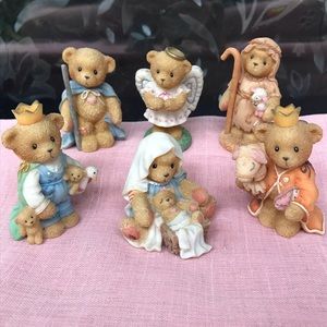 Nativity Starter Set Cherished Teddies MINI
